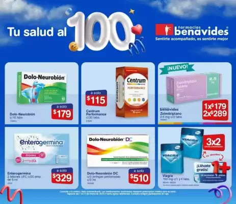 Catálogo Farmacias Benavides (válido hasta 31-03)