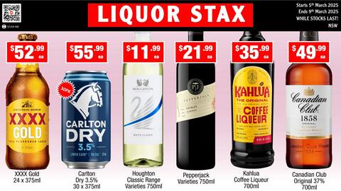 Liquor Stax catalogue Page 1