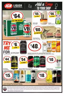 IGA Liquor catalogue (valid until 11-03)