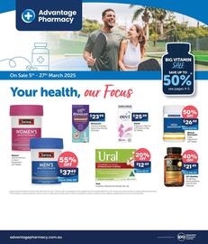 Advantage Pharmacy catalogue Page 1