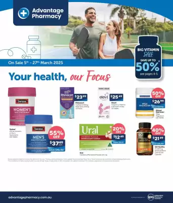Advantage Pharmacy catalogue (valid until 27-03)