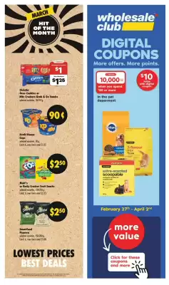 Wholesale Club flyer (valid until 12-03)