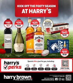 Harry Brown catalogue Page 1