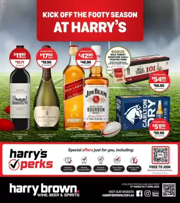 Harry Brown catalogue (valid until 1-04)