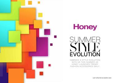 Honey Fashion Accessories catalogue week 10 Page 1