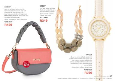 Honey Fashion Accessories catalogue week 10 Page 49