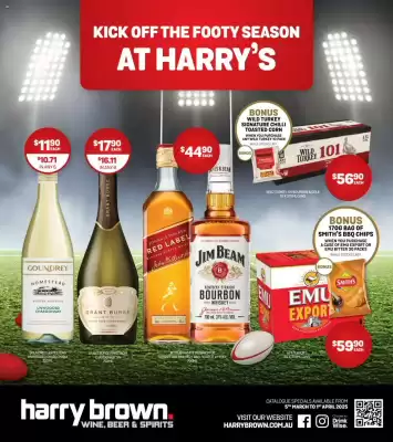 Harry Brown catalogue (valid until 1-04)