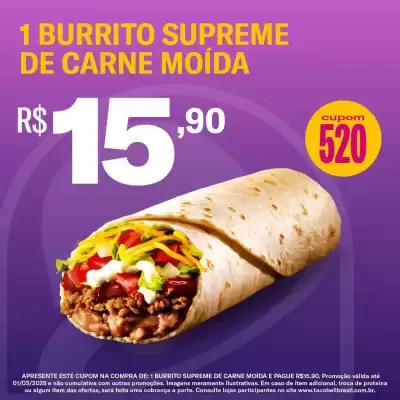 Catálogo Taco Bell (válido até 19-03)