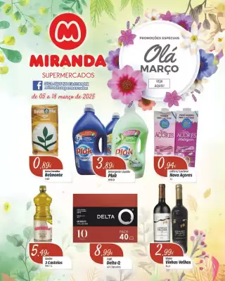 Folheto Miranda Supermercados (válido até 18-03)