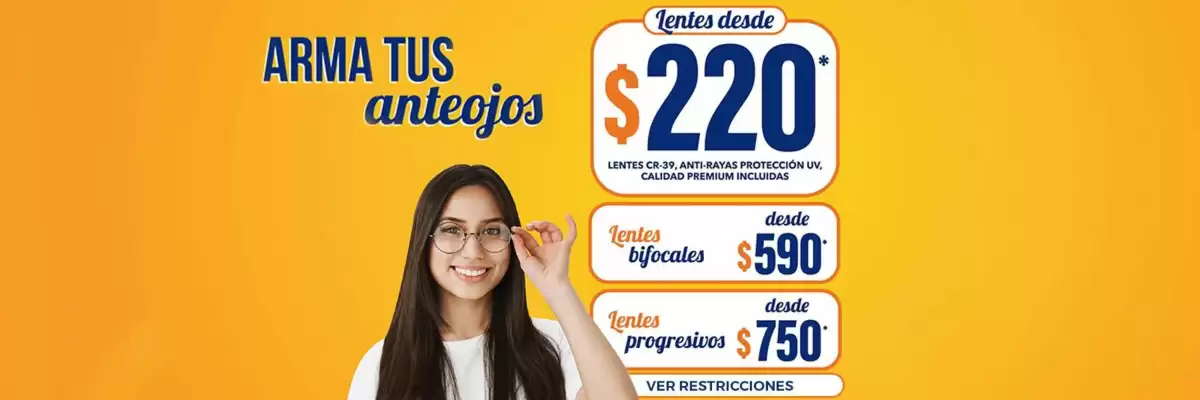 Catálogo Ópticas Arista (válido hasta 31-03)