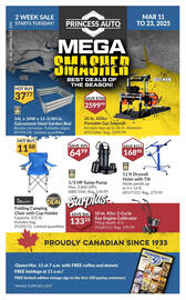 Princess Auto flyer Page 1