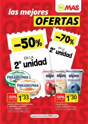 Folleto Supermercados MAS (válido hasta el 27-03)