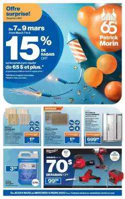 Patrick Morin flyer (valid until 12-03)