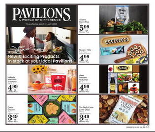 Pavilions Weekly Ad Page 1