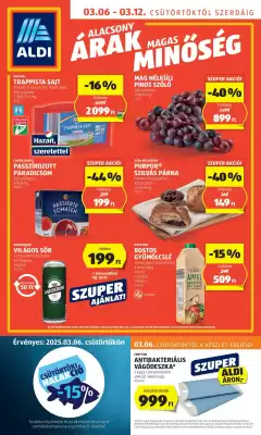 ALDI akciós újság (érvényes eddig: 12-03)