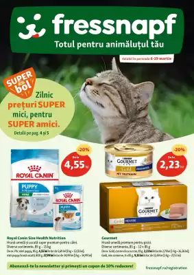 Catalog Fressnapf (valid până la 19-03)