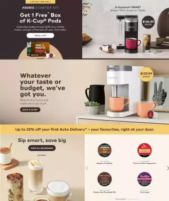 Keurig flyer (valid until 19-03)