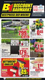 B1 Discount Baumarkt Prospekt woche 10 Seite 1