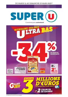 Catalogue Super U (valable jusqu'au 23-03)