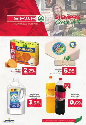 Folleto SPAR Lanzarote (válido hasta el 19-03)
