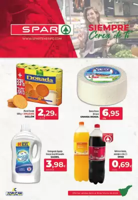Folleto Spar Tenerife (válido hasta el 19-03)