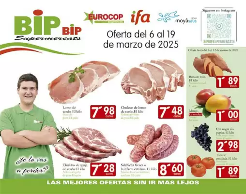 Folleto Supermercados Bip Bip (válido hasta el 19-03)