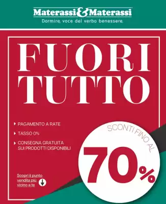Volantino Materassi e Materassi (valido fino al 31-03)