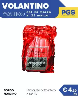 Volantino PGS Cash&Carry (valido fino al 23-03)