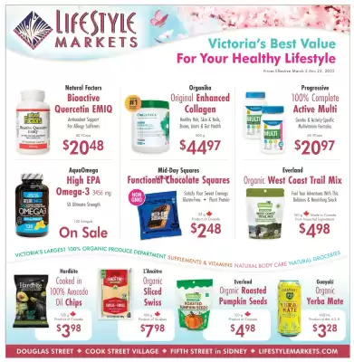 Lifestyle Markets flyer (valid until 12-03)