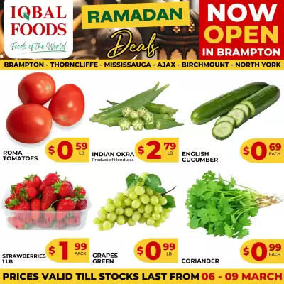 Iqbal Foods flyer (valid until 12-03)