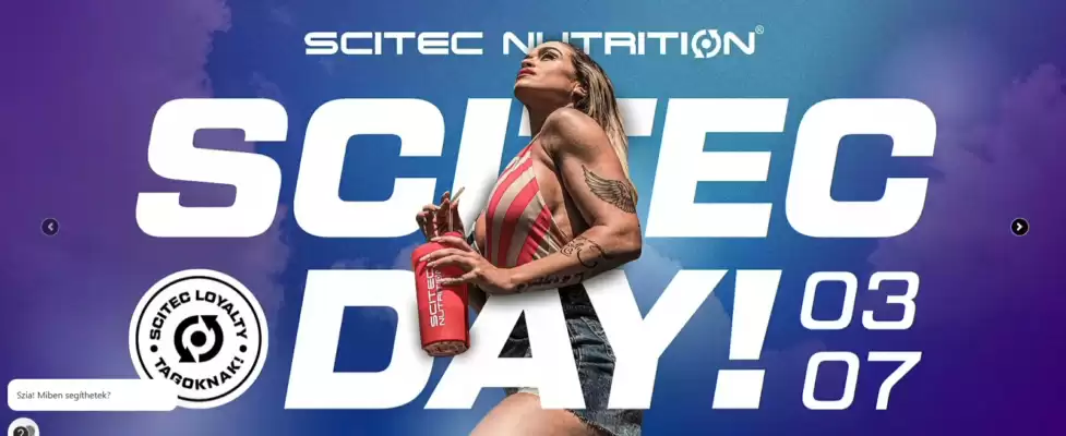 Scitec Nutrition akciós újság (érvényes eddig: 31-03)