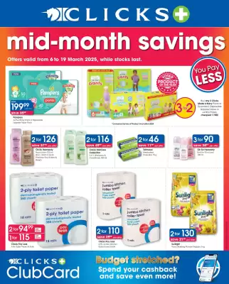 Clicks catalogue (valid until 19-03)