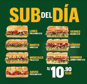 Catálogo Subway Página 1