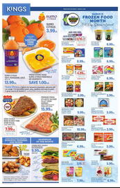 Kings Food Markets Weekly Ad week 10 Page 1