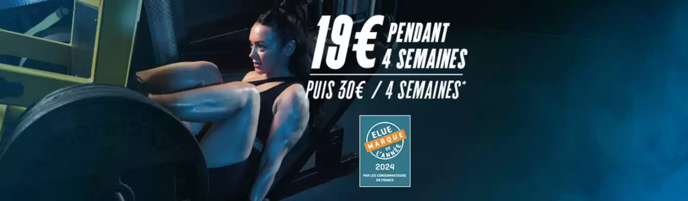 Catalogue Fitness Park (valable jusqu'au 31-03)