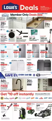 Lowe's flyer (valid until 19-03)