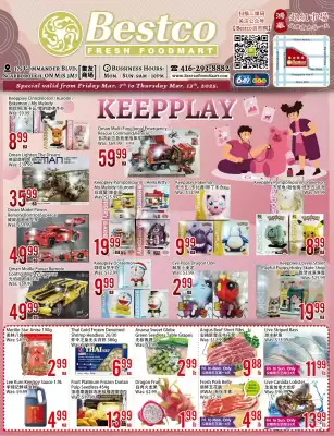 Bestco Food Mart flyer (valid until 12-03)