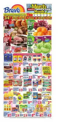 Bravo Supermarkets Weekly Ad (valid until 13-03)