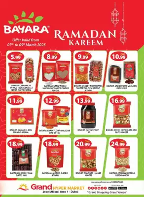 Grand Hyper Market catalogue (valid until 9-03)