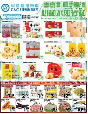 C&C Supermarket flyer (valid until 13-03)