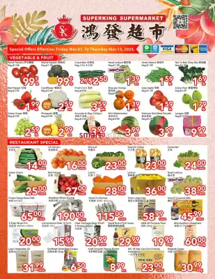 Superking Supermarket flyer (valid until 13-03)