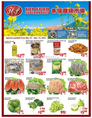 Top Food Supermarket flyer (valid until 13-03)