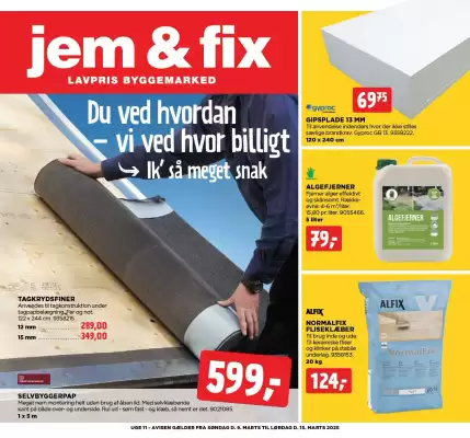 jem & fix tilbudsavis (gælder indtil 15-03)