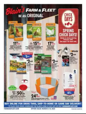 Blain's Farm & Fleet Weekly Ad (valid until 19-03)