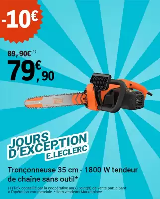 Catalogue E.Leclerc Jardi (valable jusqu'au 31-03)