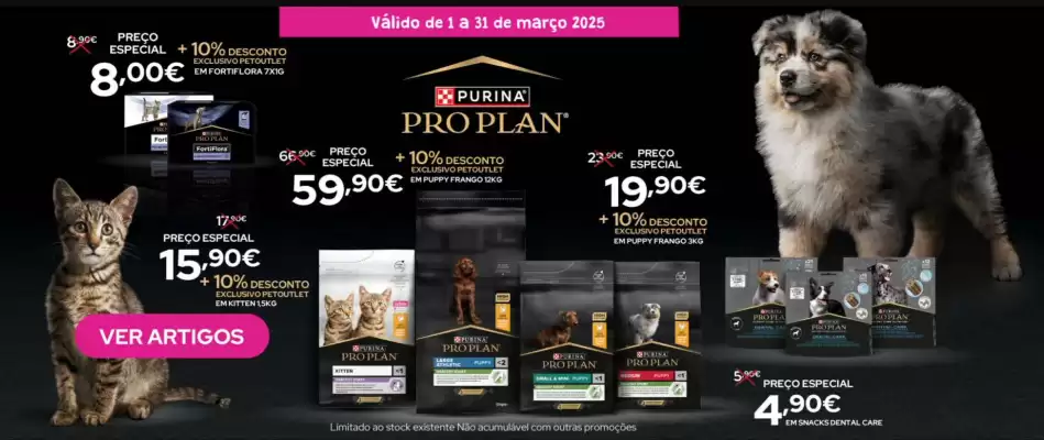 Folheto Petoutlet (válido até 31-03)