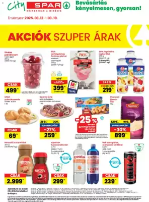 Spar akciós újság (érvényes eddig: 19-03)