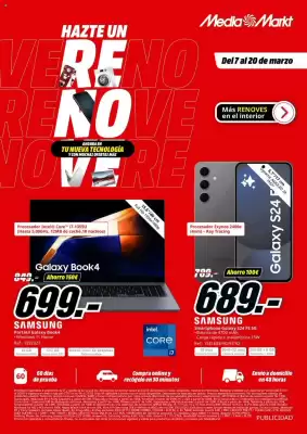 Folleto MediaMarkt (válido hasta el 20-03)