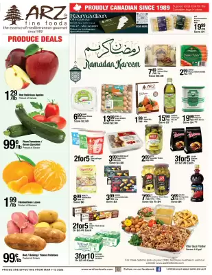 Arz Fine Foods flyer (valid until 13-03)