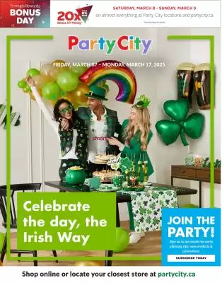 Party City flyer (valid until 13-03)